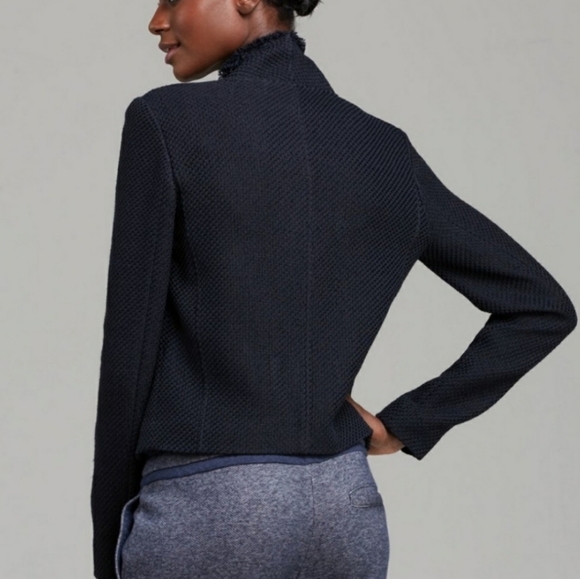 Vince Frayed Edge Tweed Jacket - Picture 2 of 8